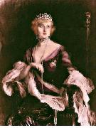 Philip Alexius de Laszlo's Auguste Victoria, Queen of Portugal in Exile